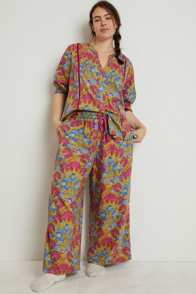 Whimsy Flannel Sleep Top #8