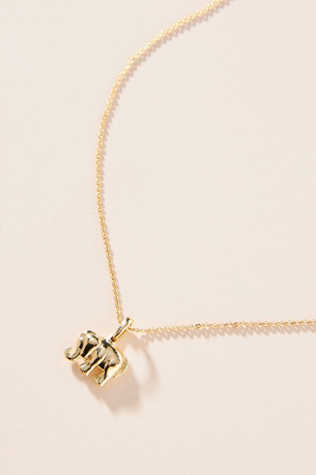 Melinda Maria Elephant Necklace