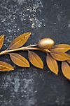 Antiqued Golden Iron Olive Wreath #1