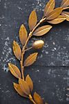 Antiqued Golden Iron Olive Wreath #3