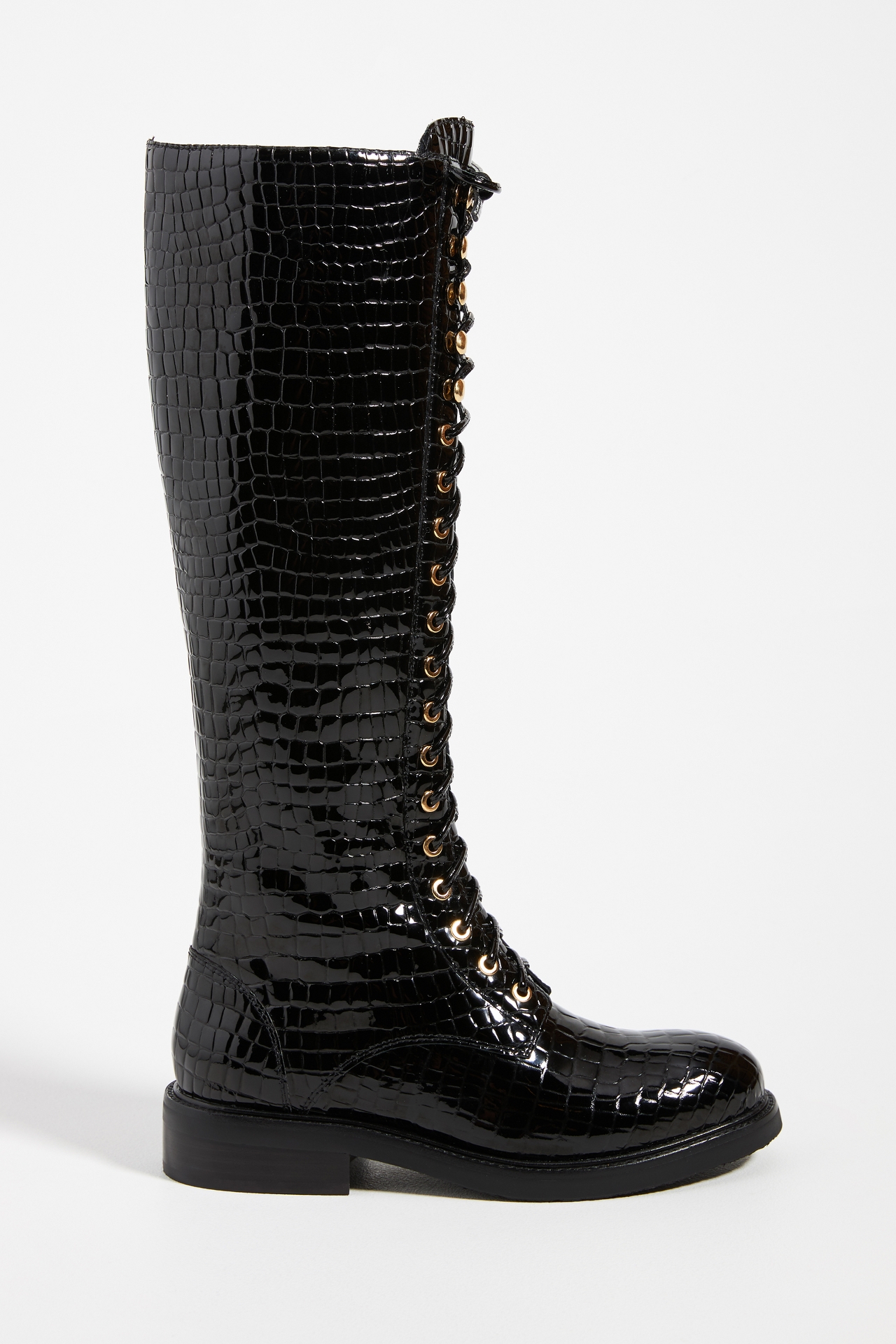 Jeffrey Campbell Arkin Tall Lace-Up Boots