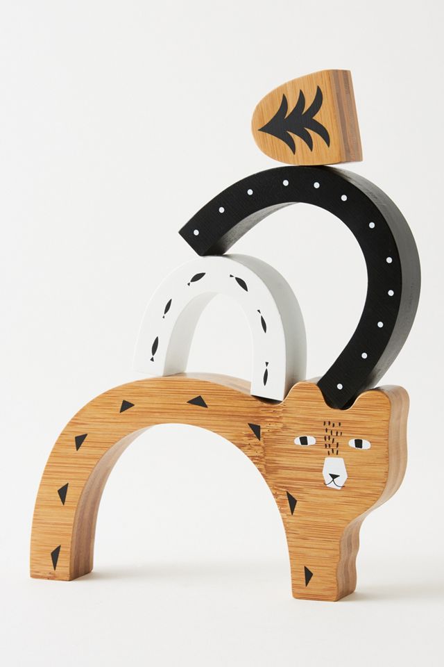 Bamboo Nesting Bear Toy #3
