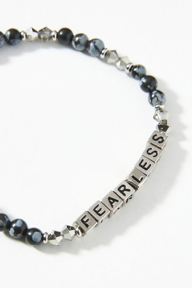 Little Words Project Fearless Beaded Bracelet #1