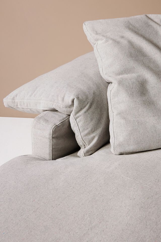 Upcycled Wells Slipcover Reversible Sectional #3