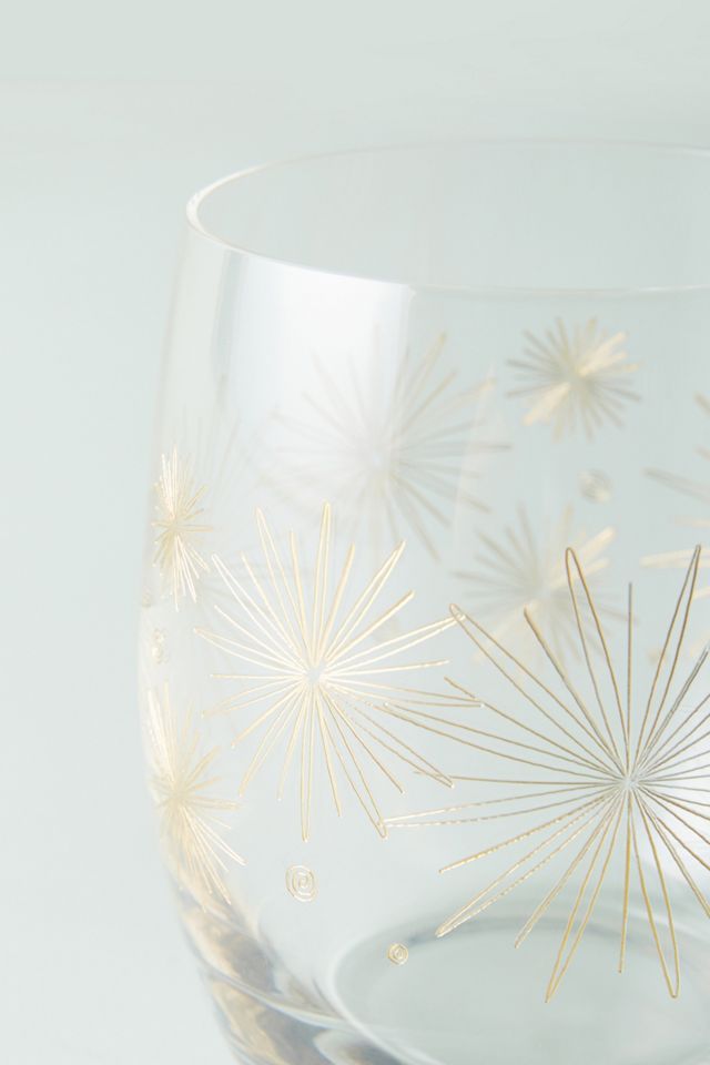 Whitney Stemless Wine Glasses, Set of 4 #1