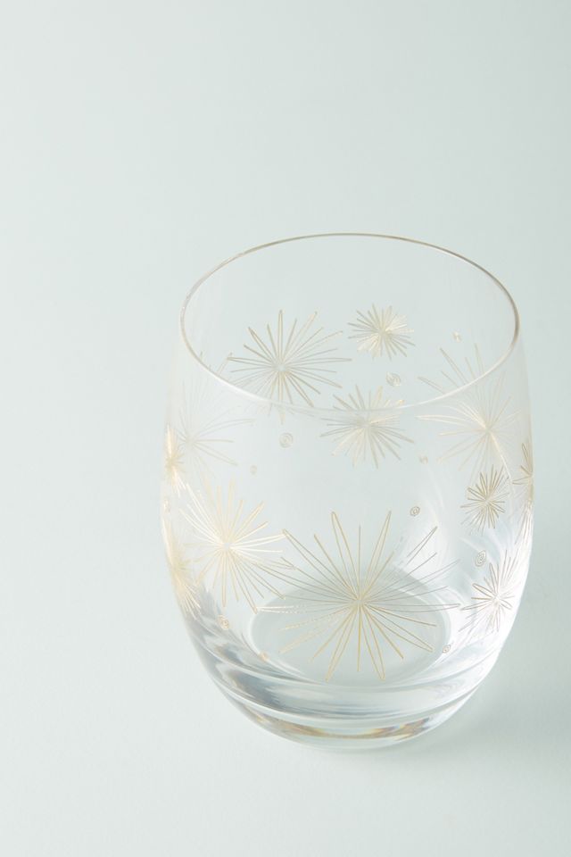 Whitney Stemless Wine Glasses, Set of 4