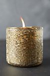 Gold Mercury Glass Candle, Ginger Patchouli #6