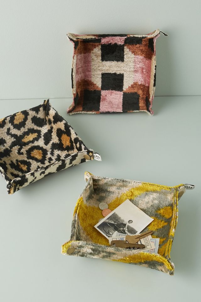 Silk Velvet Valet Tray #2