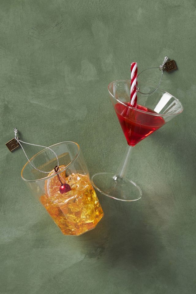 Old Fashioned Cocktail Ornament #2