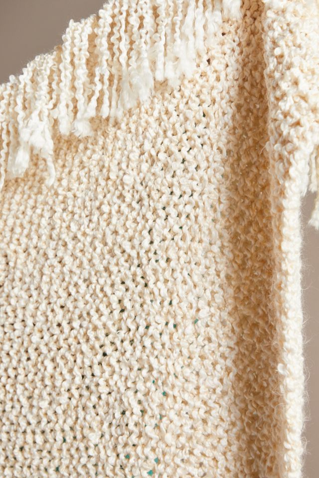 Amber Lewis for Anthropologie Amboy Knit Throw Blanket #1