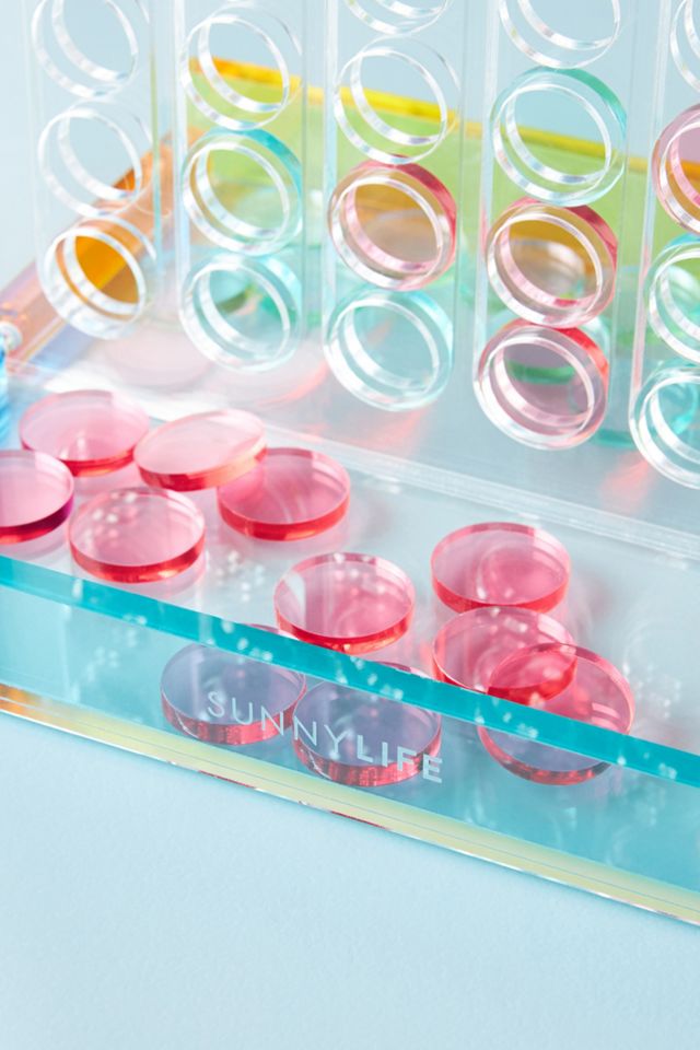Sunnylife Lucite Four-In-A-Row Game #1