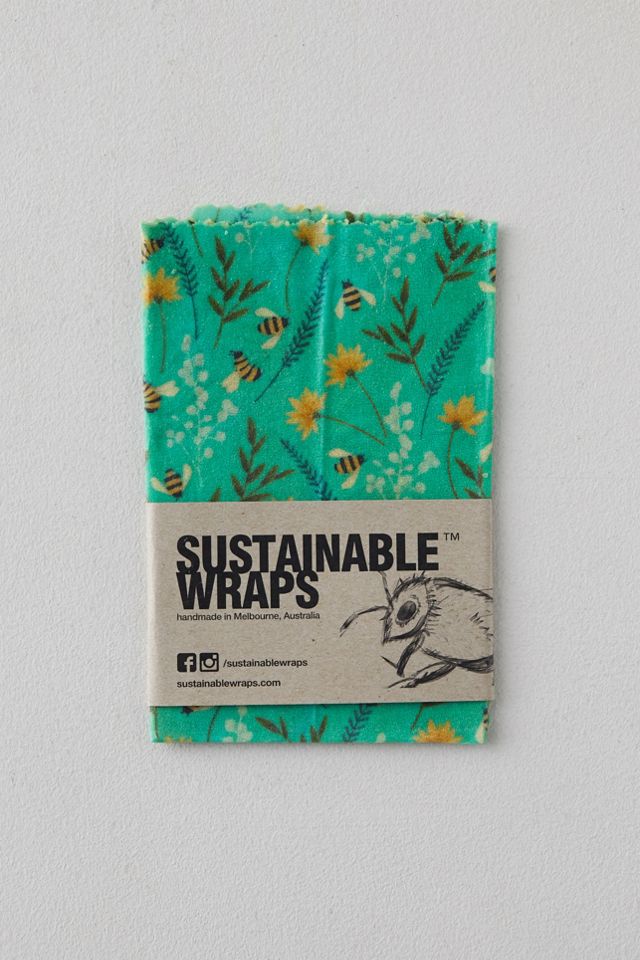 Reusable Beeswax Sandwich Storage Wrap #1
