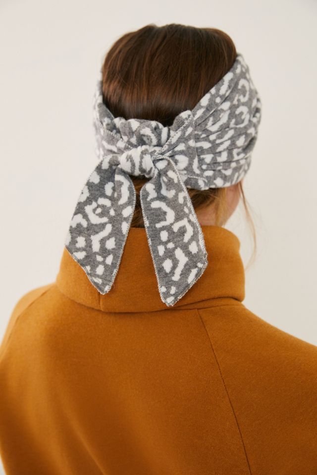 Leopard-Spotted Ear Warmer #3