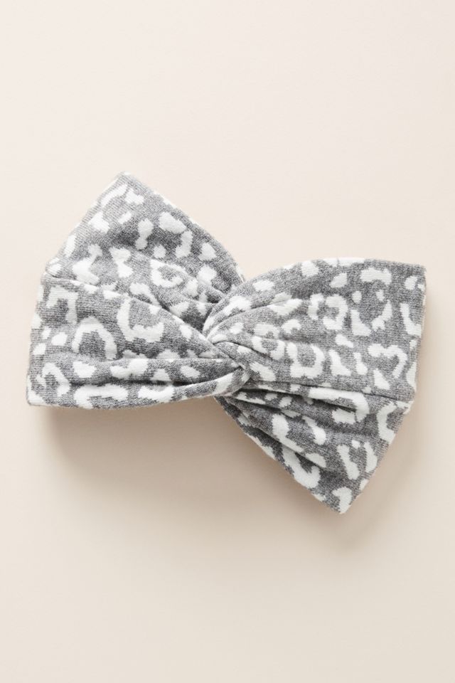 Leopard-Spotted Ear Warmer #1