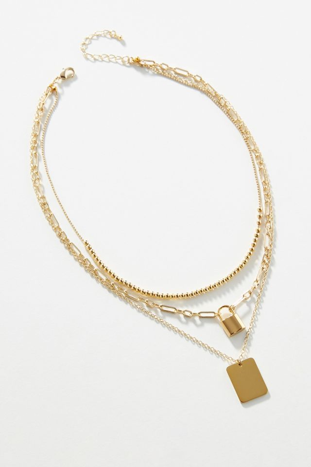 Anthropologie deals layered necklace