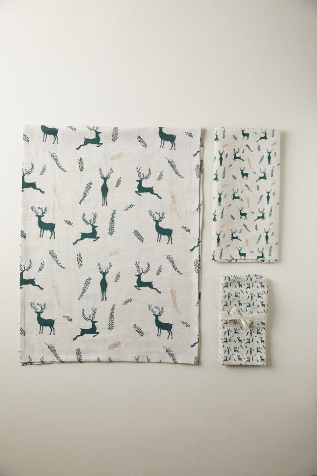 Reindeer Tea Towel #1