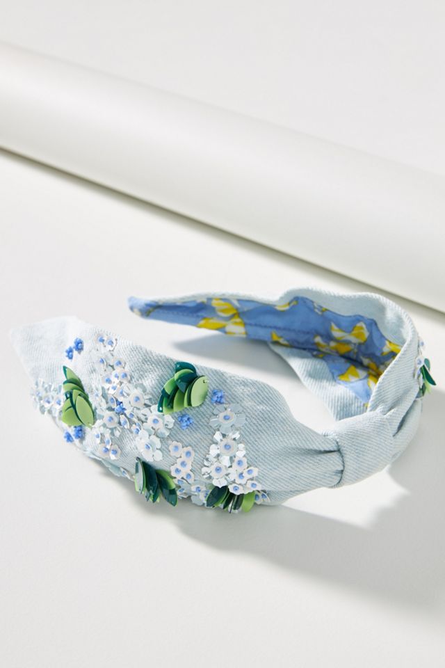 Anthropologie embellished headband new with tags Seline Bead-Embellished Headband | Anthropologie UK main image 2