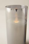 Stargazer Flameless Pillar Candle in Smoked Glass, Set of 2 #2