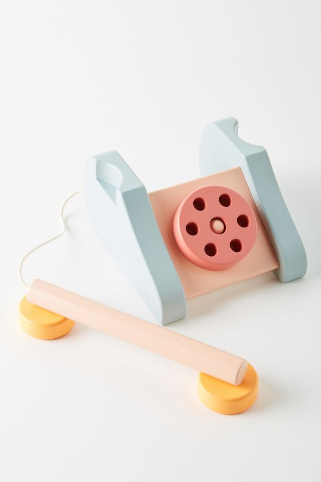 Wooden telephone sale toy