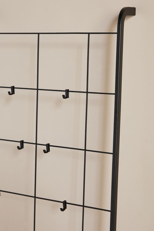 Steel Grid Leaning Storage Ladder #1