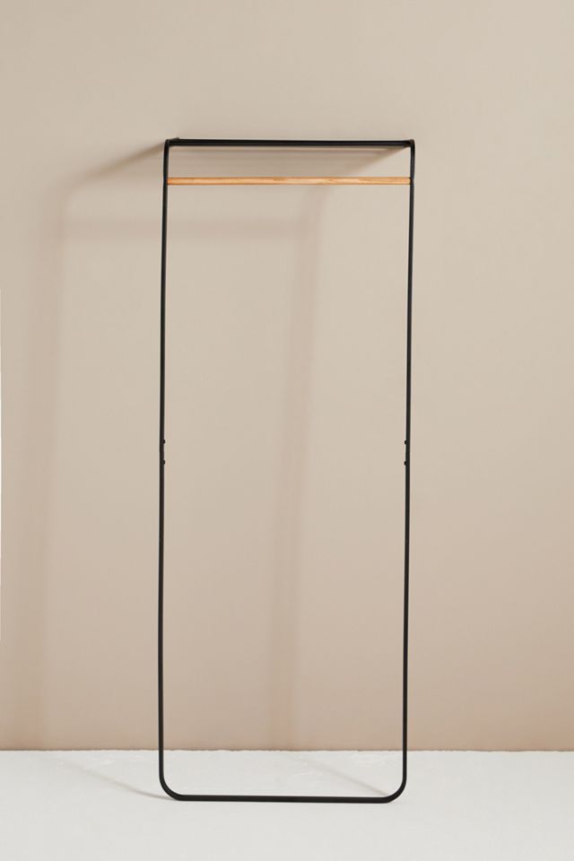 Steel Leaning Garment Rack #1