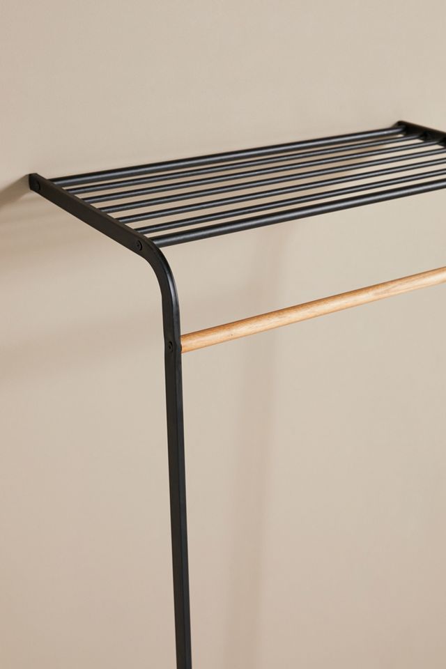 Steel Leaning Garment Rack #2