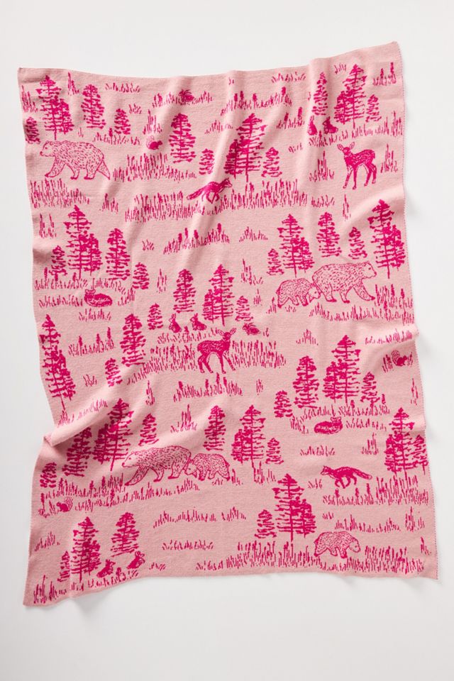 Woodland Baby Blanket #1