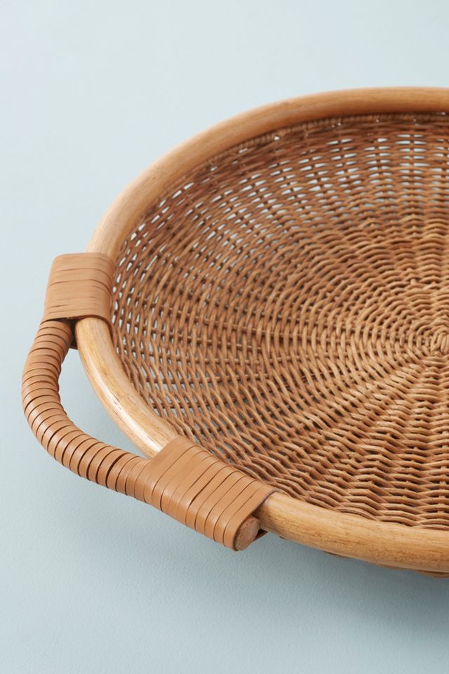 Amber Lewis for Anthropologie Wynn Wicker Tray #1