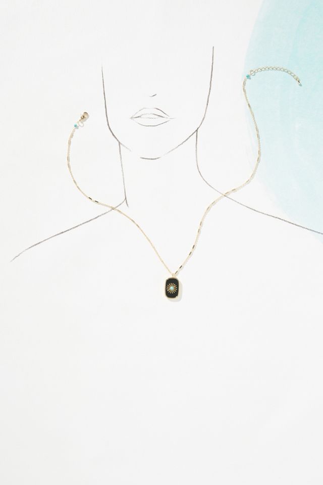 Starburst Pendant Necklace #2