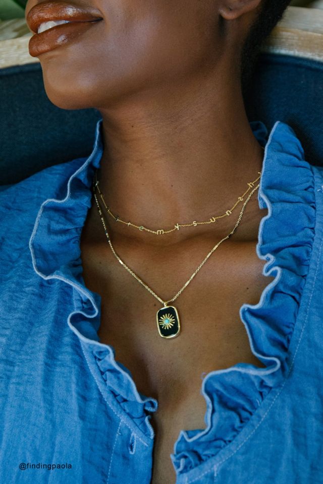 Starburst Pendant Necklace #3