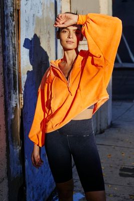 Free People Movement Let It Go Quarter-zip Hoodie