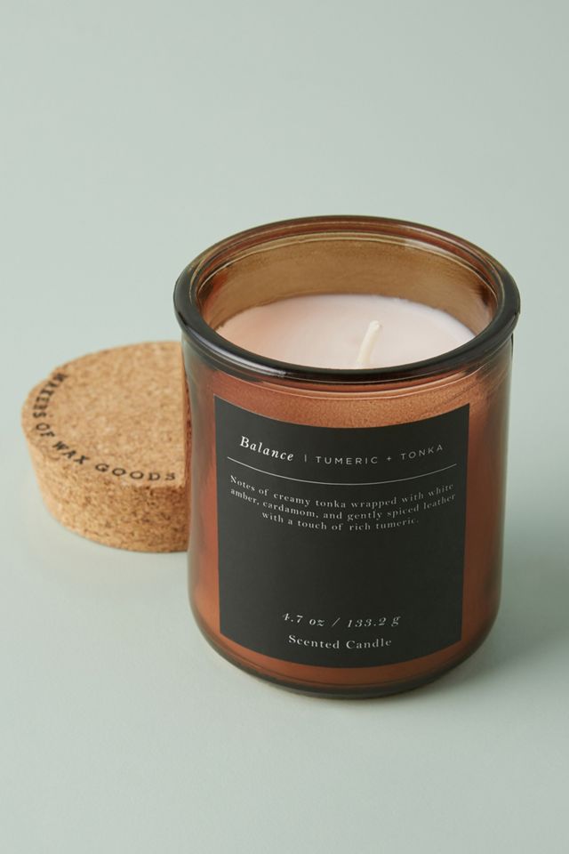 Apothecary Glass Jar Candle #1