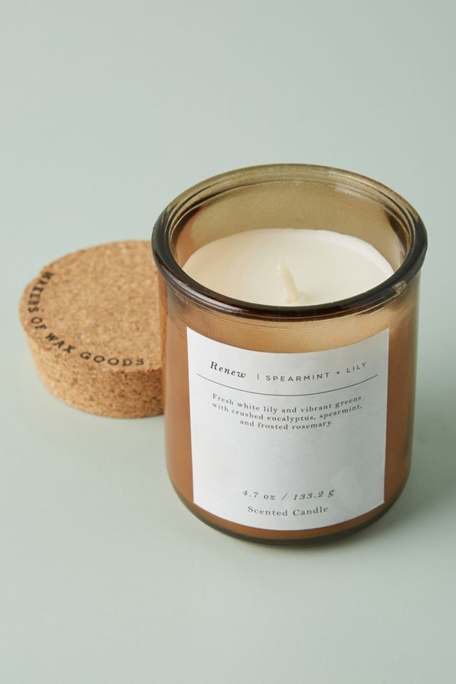 Apothecary Glass Jar Candle