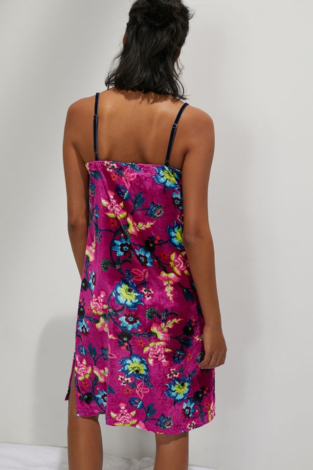 Shania Velvet Slip Mini Dress | Anthropologie