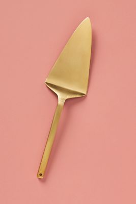 Gold Cake Knife