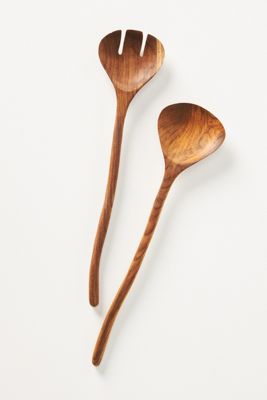 Organic Teak Serving Set