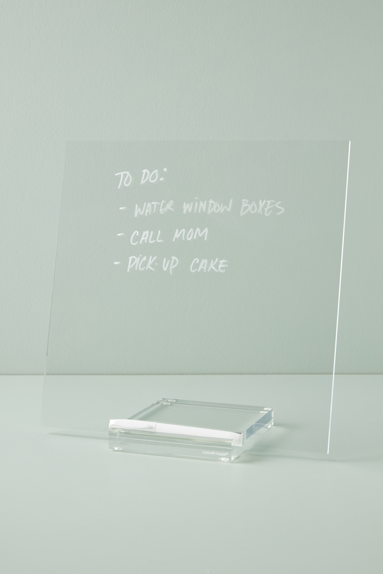 Acrylic Dry Erase Memo Tablet