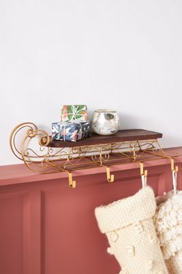 Sleigh Stocking Holder