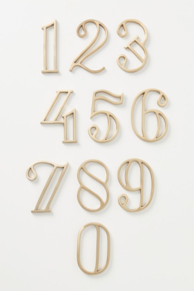 Camille House Numbers #2