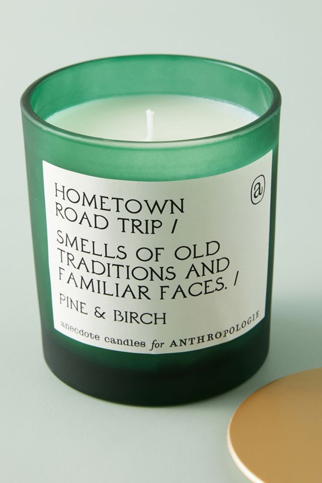 Anecdote Holiday Glass Candle #1