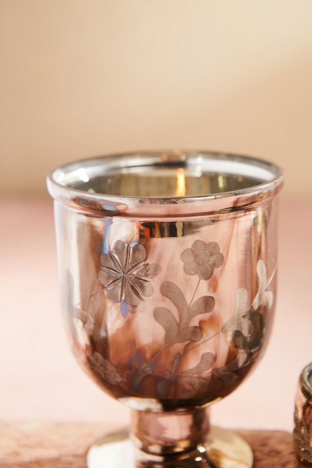 Etched Metallic Votives, Set of 3 #3