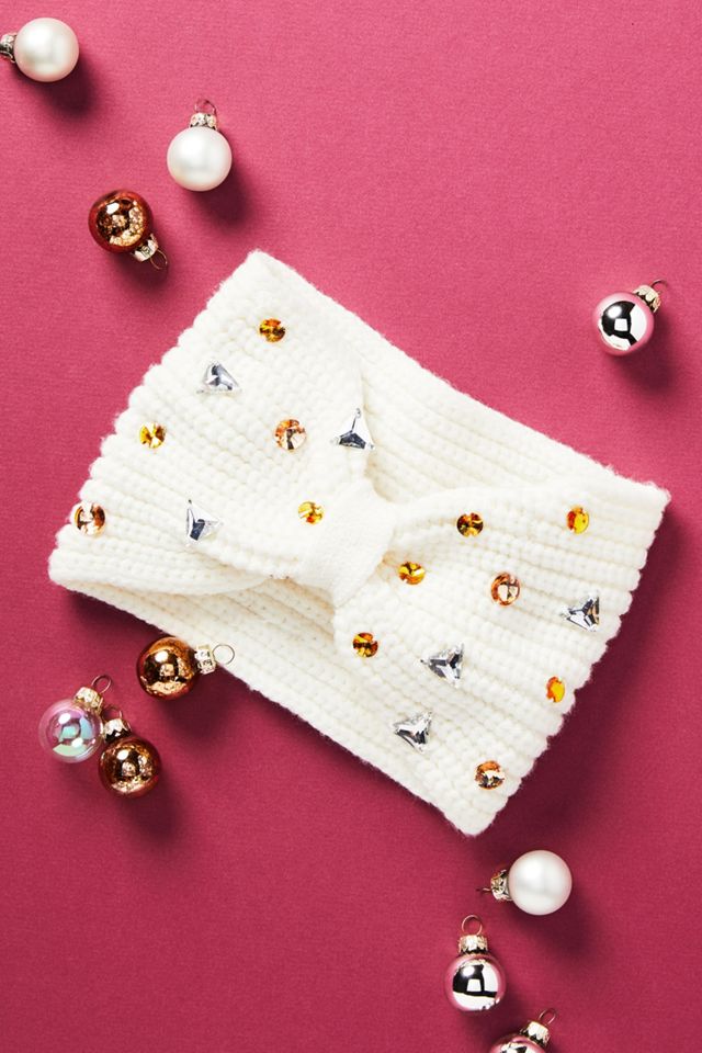 Misha Embellished Ear Warmer #3