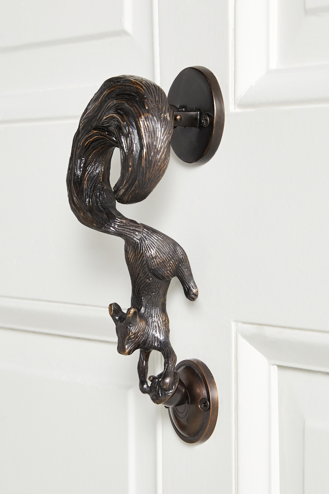 Penny Squirrel Door Knocker