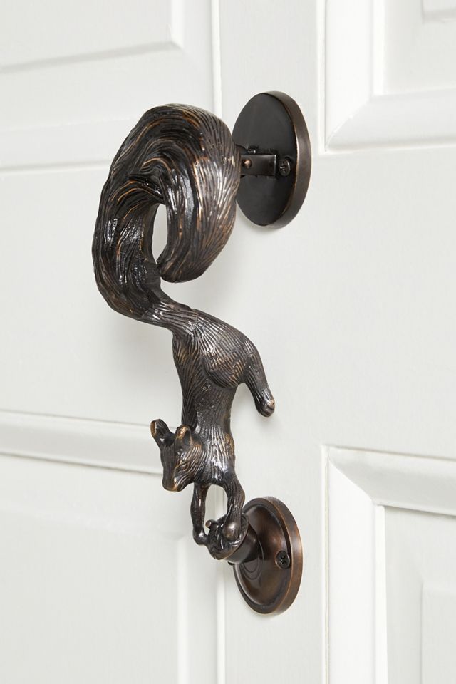 Penny Squirrel Door Knocker #1