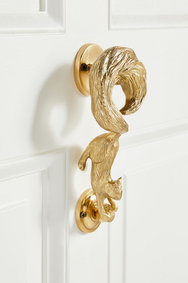 Penny Squirrel Door Knocker #1