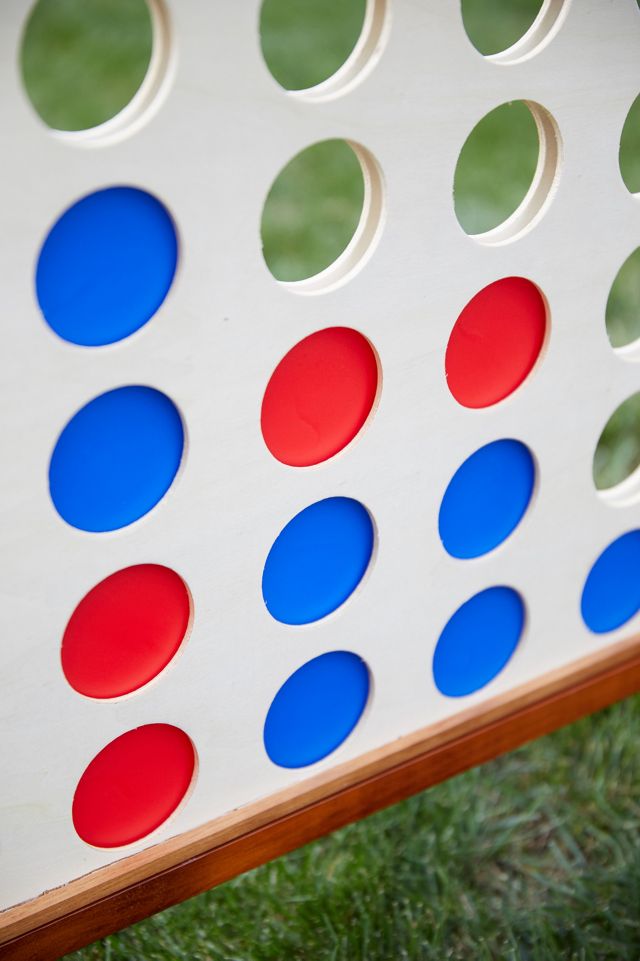 Oversized Connect Four Yard Game #2