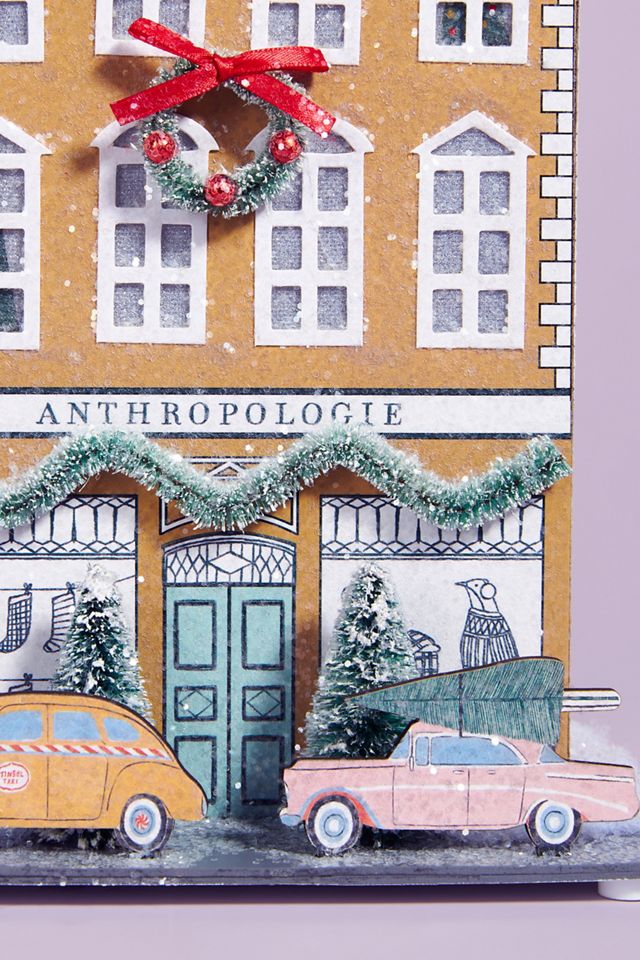 George & Viv Light-Up Holiday Village