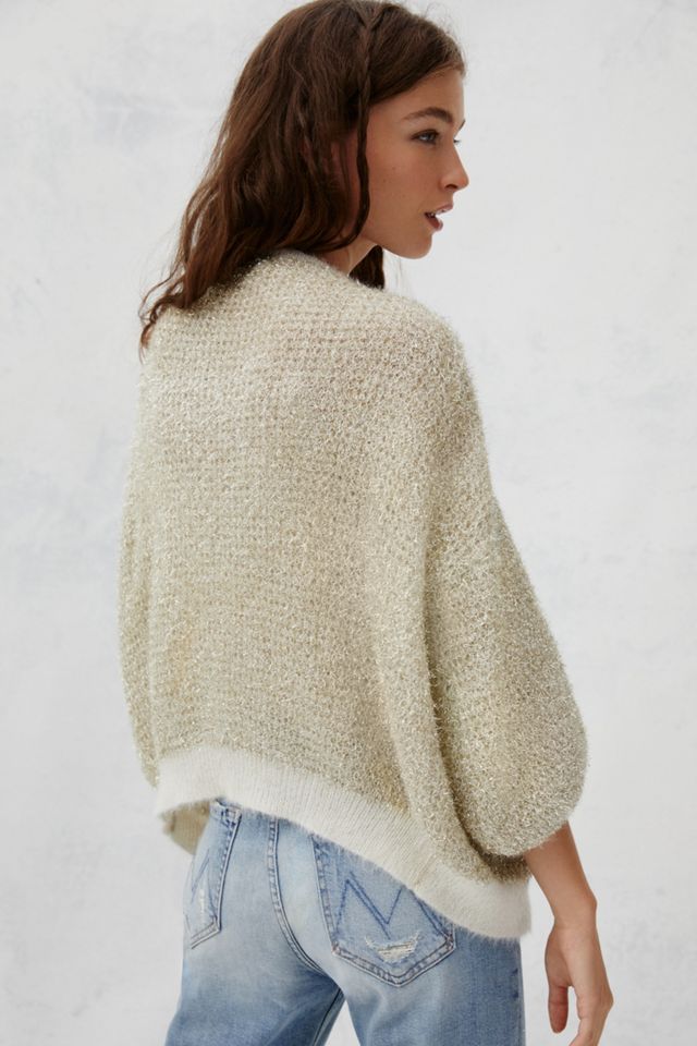 Jamila Shimmer Cropped Cardigan #2