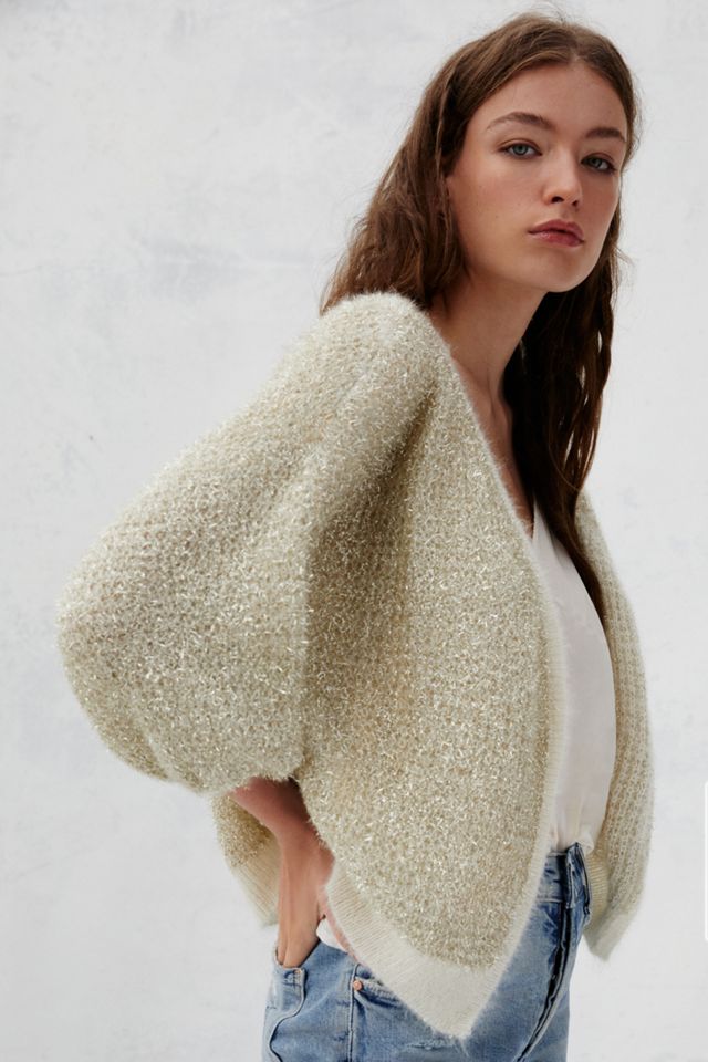 Jamila Shimmer Cropped Cardigan #4