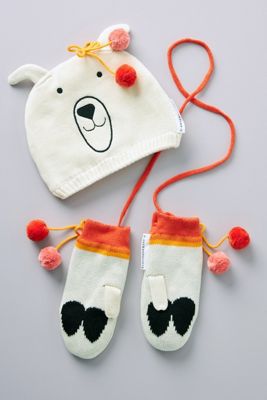 Toddler Hat & Gloves Set